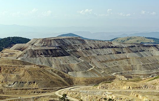 Cripple Creek Mine in Colorado